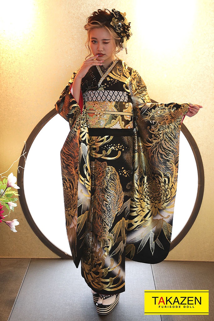 中村りおん 振袖 目立つ
