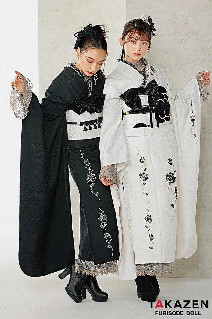 振袖×ブーツで今どきコーデ✨