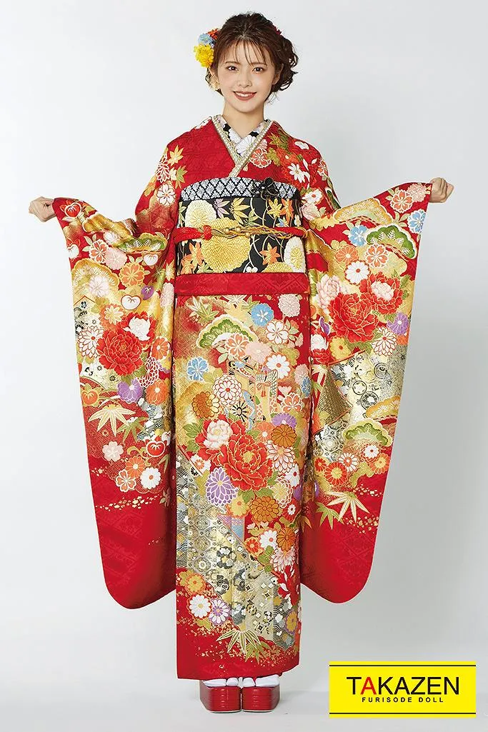 振袖 成人式 高級 桂由美 ブランド 刺繍 スワロフスキー