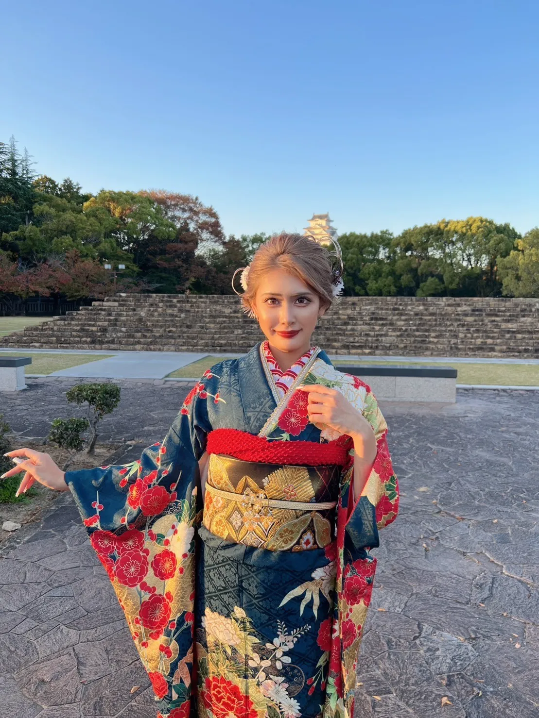 かほちゃん 振袖 古典 大人 ネットレンタル