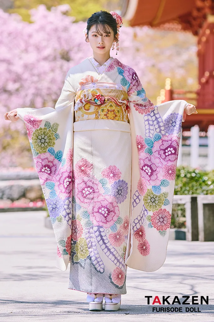 成人式　振袖　ネットレンタル　プレミアム古典　総絞り　南琴奈