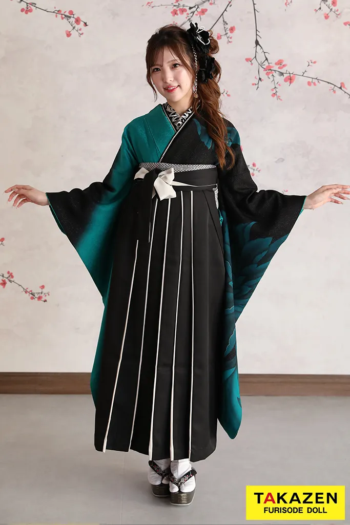 かっこいい　袴　おしゃれ　目立つ　ギャル　