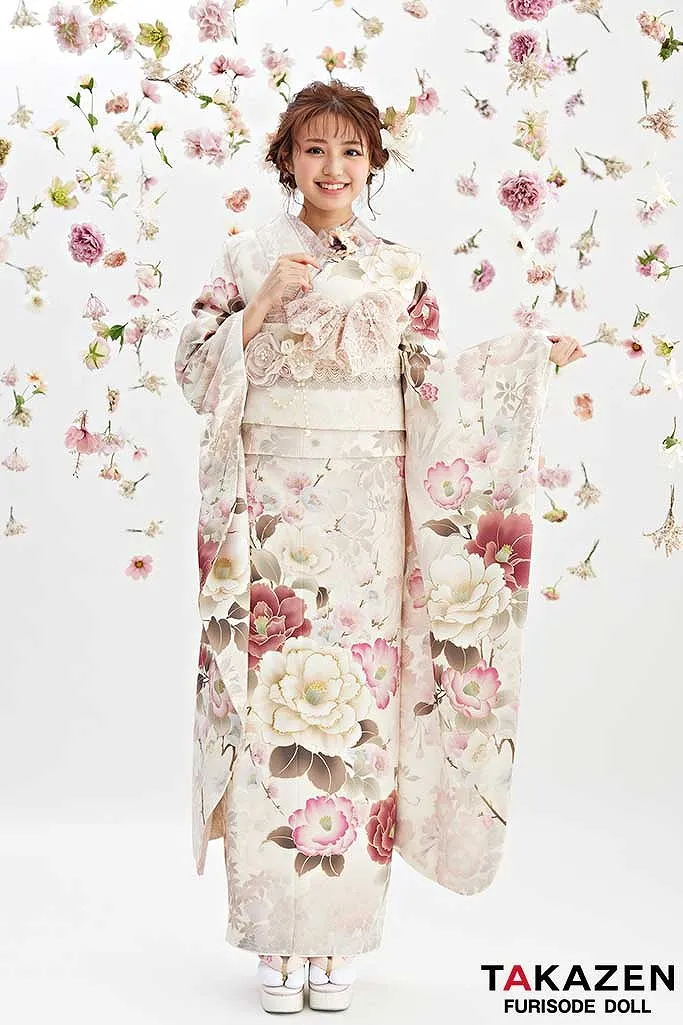 成人式 レンタル 振袖 可愛い 今どき 淡い色 上品 綺麗 キラキラ くすみカラー くすみガーリー