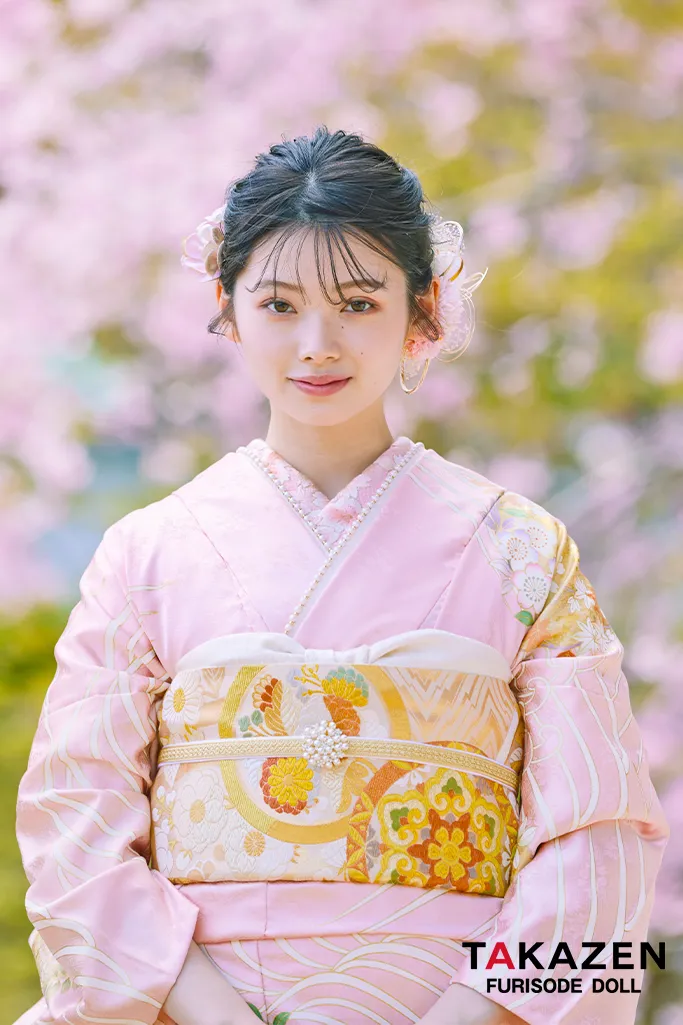 成人式　レンタル　振袖　可愛い　今どき　淡い色　プレミアム古典　古典　華やか　王道　はんなり　上品　綺麗　高級振袖　南琴奈