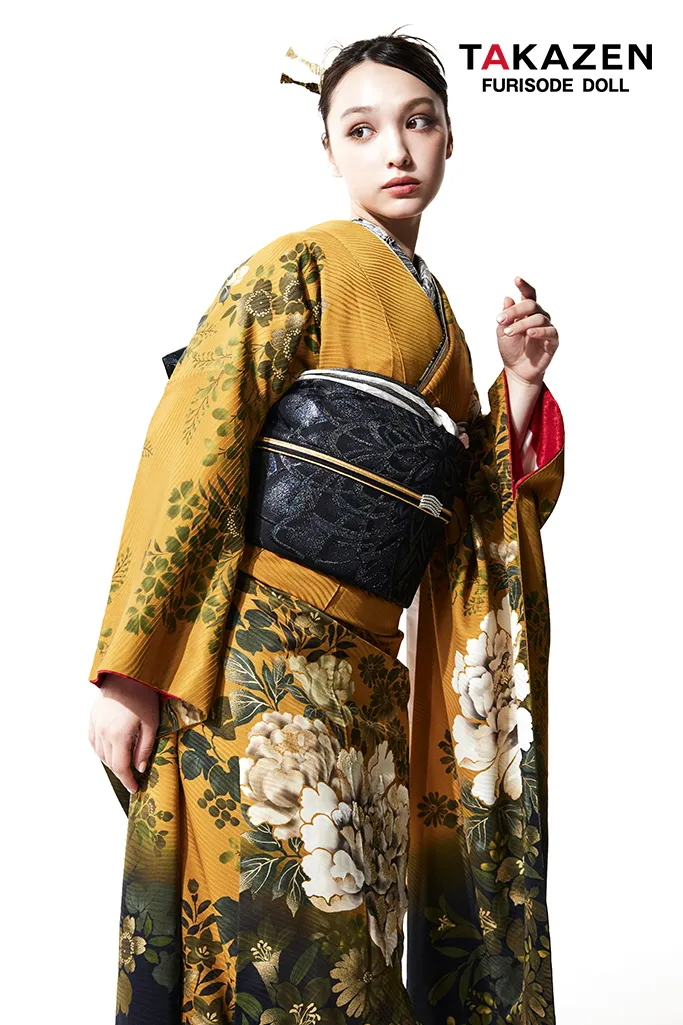 成人式　レンタル　振袖　可愛い　今どき　上品　綺麗　ヴィンテージ