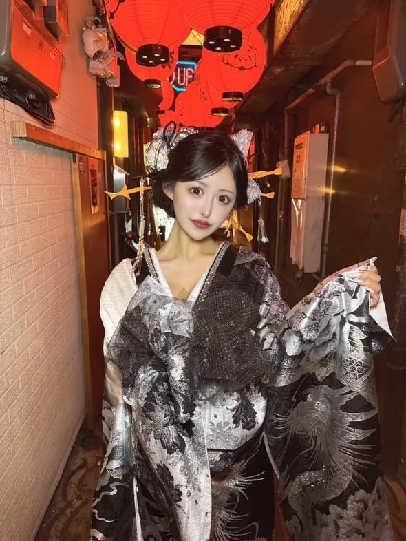 振袖 ネットレンタル キャバ嬢 かわいい