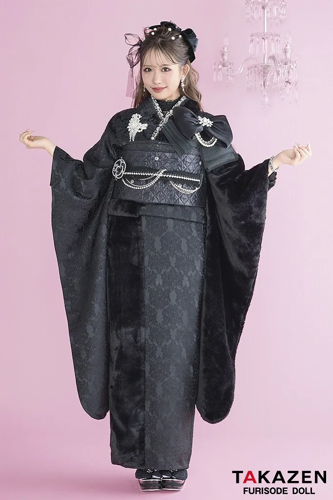 成人式　振袖　ヘップバーンシリーズ　かわいい　オシャレ　　キラキラ　ラグジュアリー　セクシー