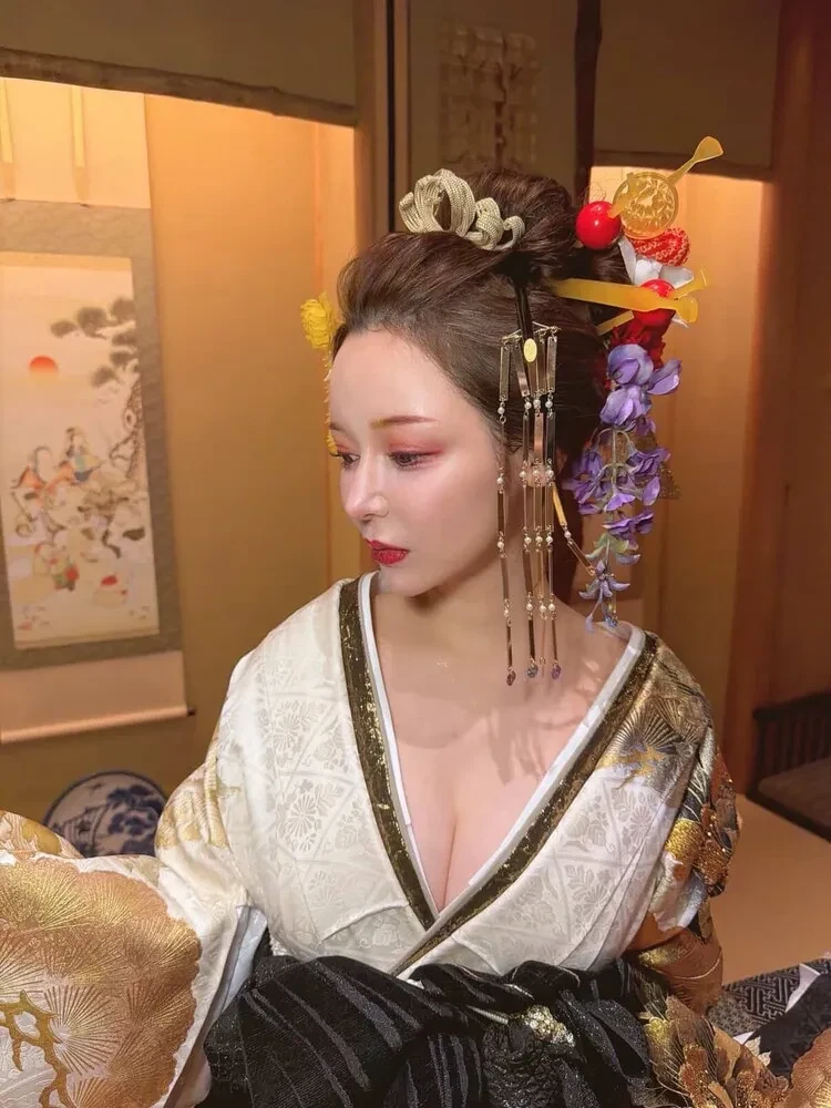 振袖 花魁風 着こなし 進撃のノア